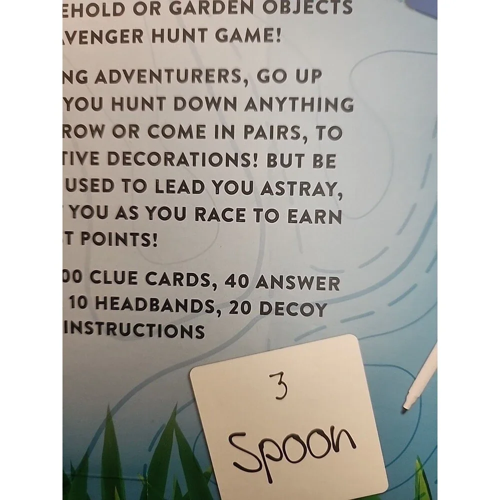 PROFESOR PUZZLE SCAVENGER HUNT GAME  Ages 6+ New